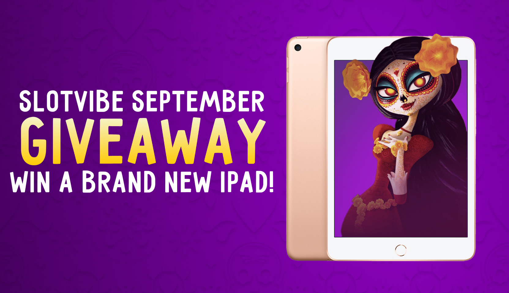 SlotVibe September Giveaway Win A Brand New iPad!