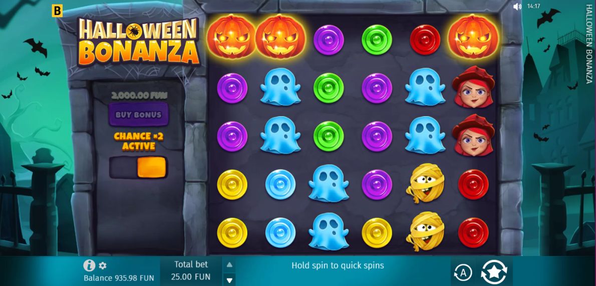 Halloween Bonanza Gameplay